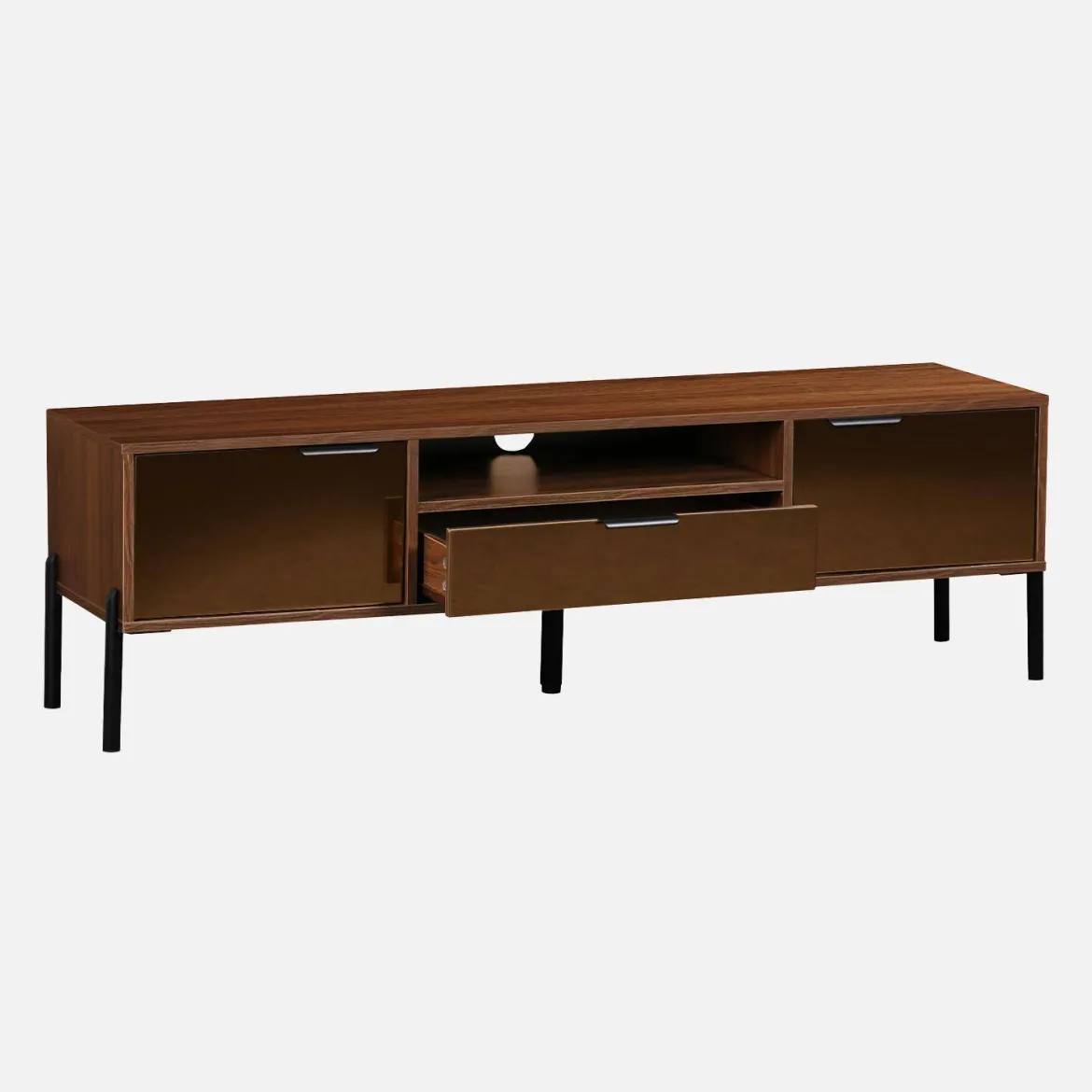 Mobili TV vintage effetto legno 151,5cm