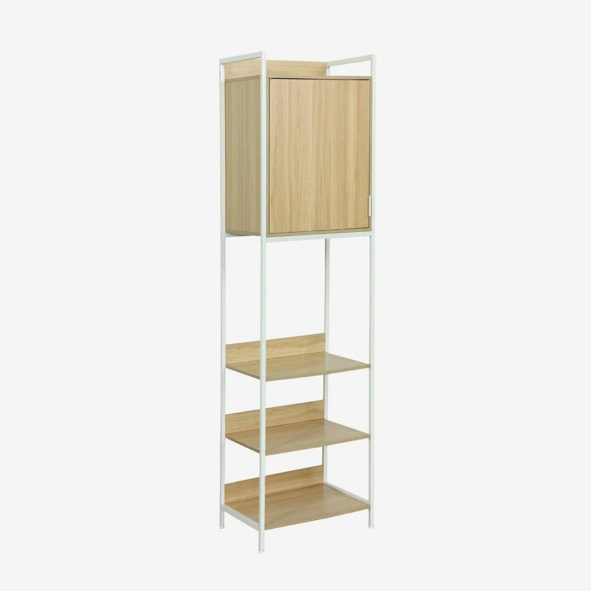 Modulo armadio con 5 ripiani e 1 anta