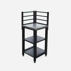 Modulo cucina da esterno in acciaio 2 ripiani, 48.5cm