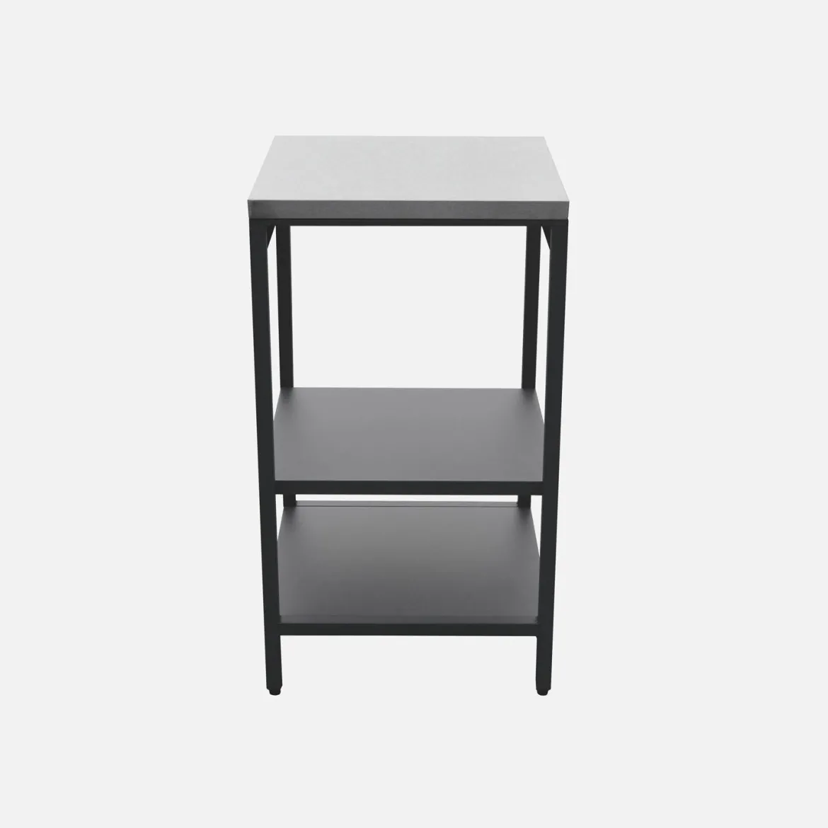 Modulo cucina da esterno in acciaio con 2 ripiani, 49cm