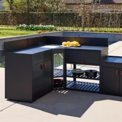 Modulo cucina da esterno in acciaio inossidabile, 6 moduli