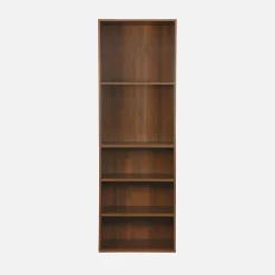 Modulo guardaroba decorazione legno 5 ripiani