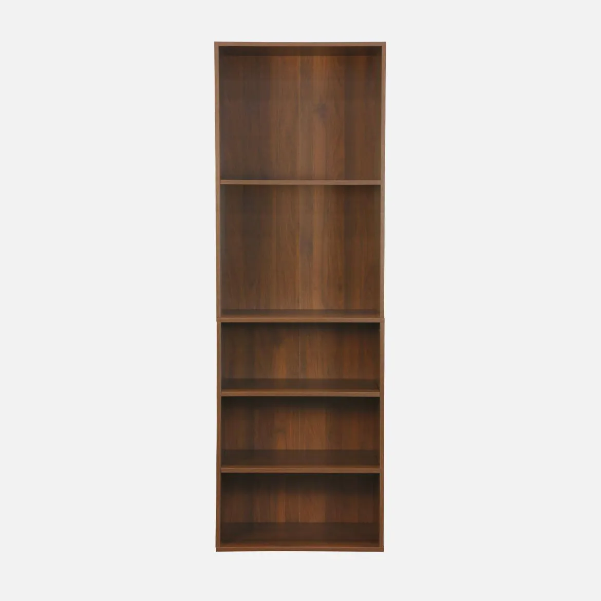 Modulo guardaroba decorazione legno 5 ripiani