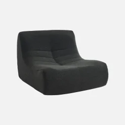 Modulo per divano modulare senza braccioli in bouclé