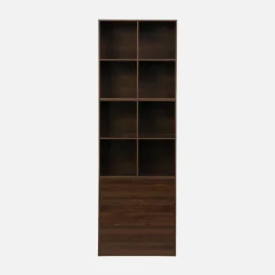 Modulo di stoccaggio decorativo in legno 3 cassetti