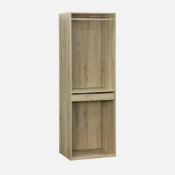 Modulo guardaroba con appendiabiti e portapantaloni