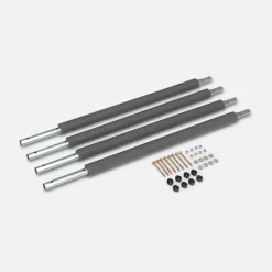 Montanti inferiori per rete di sicurezza trampolini 180 a 250cm, set di 4