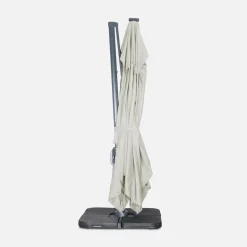 Ombrellone decentrato rettangolare 3x4m con luce LED