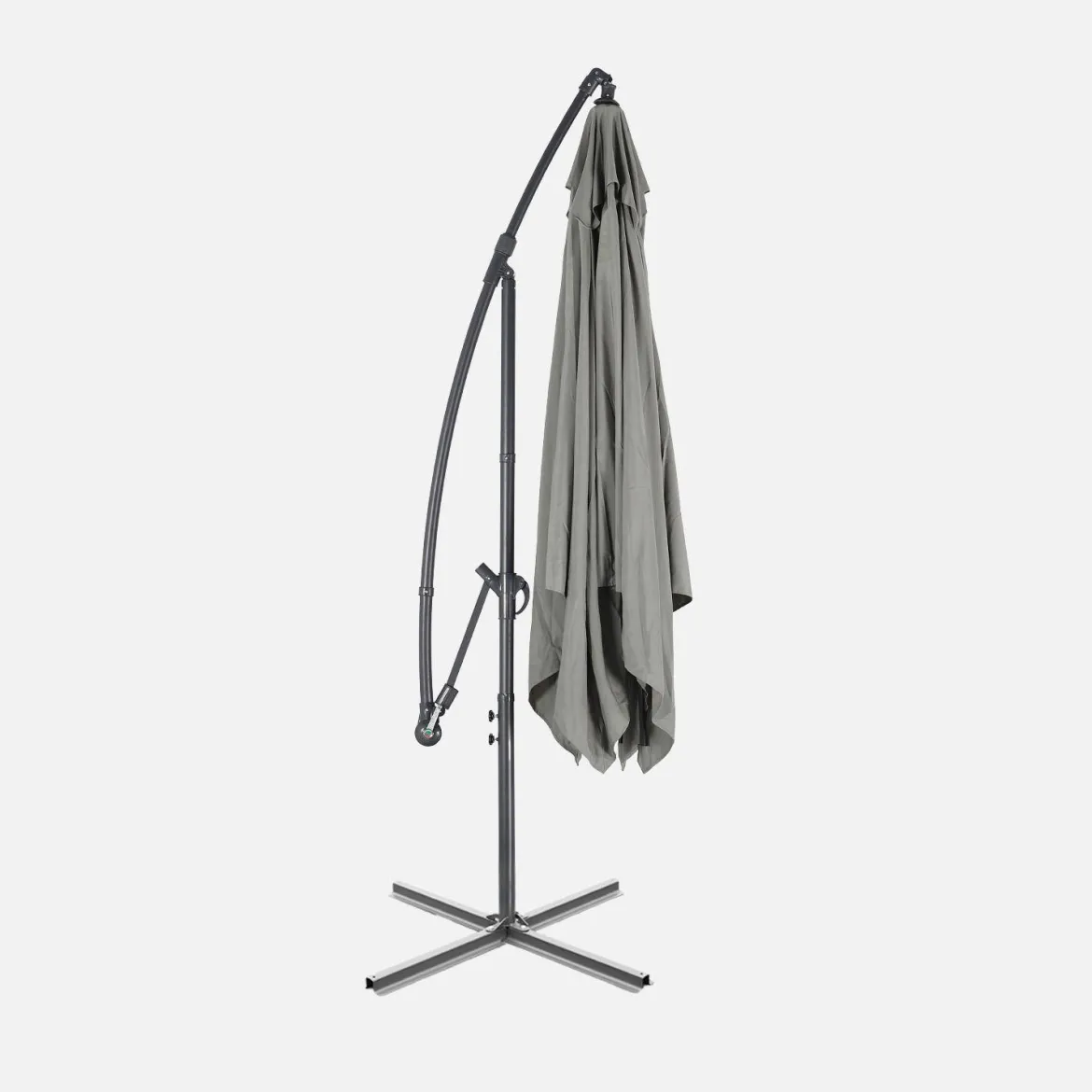 Ombrellone quadrato eccentrico, 3x3m