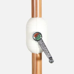 Ombrellone rettangolare asta effetto legno, 2x3m