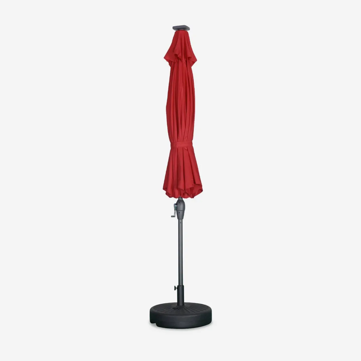 Ombrellone rotondo con LED, Ø2,7m