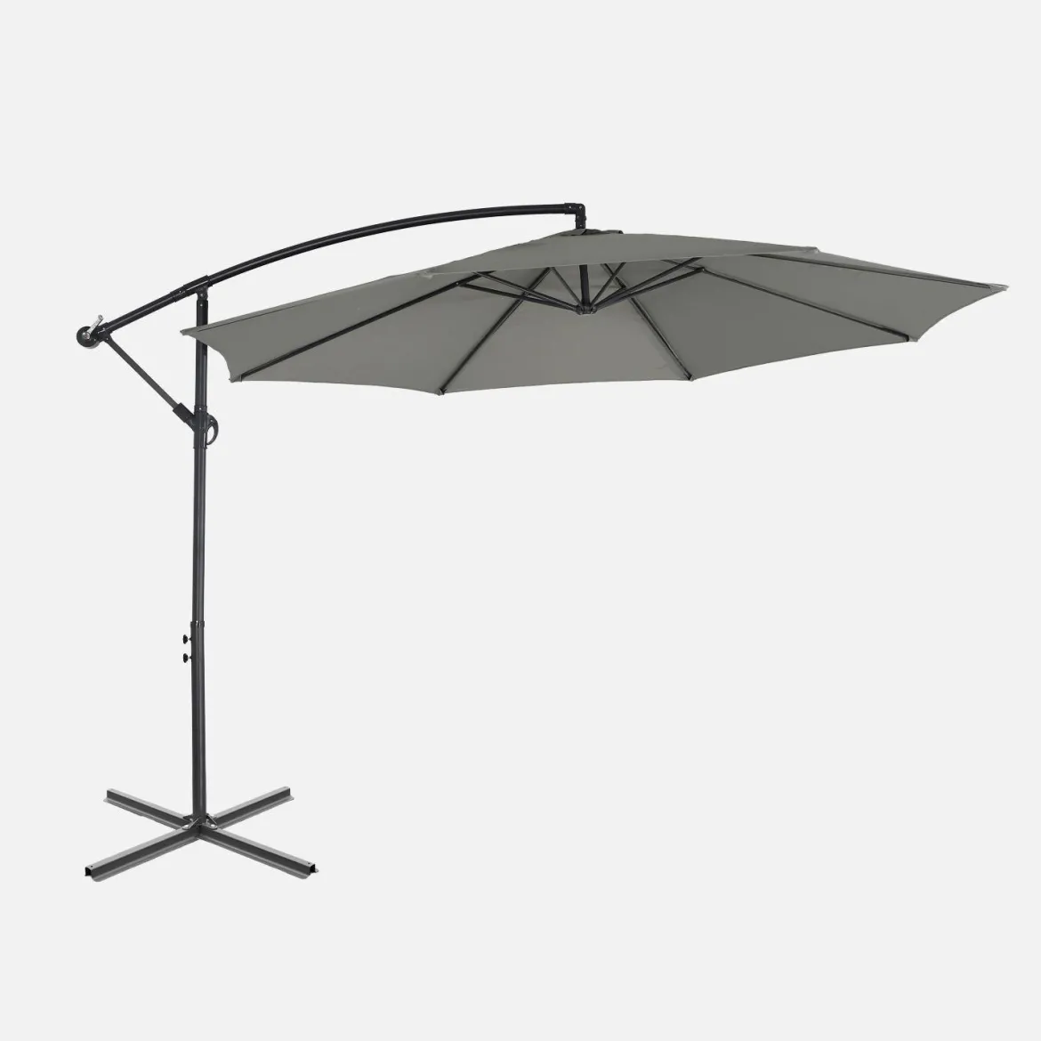 Ombrellone rotondo eccentrico, Ø3,5m