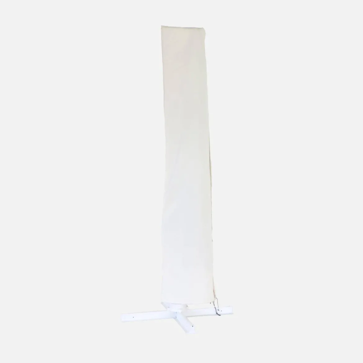 Ombrellone quadrato eccentrico, 3x3m + base 50x50cm
