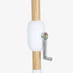Ombrellone rettangolare asta effetto legno, 3x3m