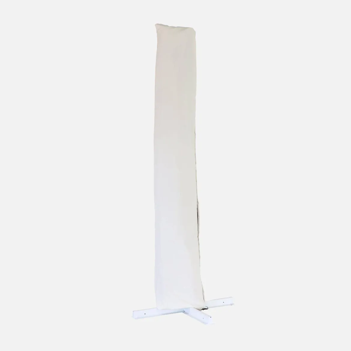 Ombrellone rettangolare asta effetto legno, 3x4m