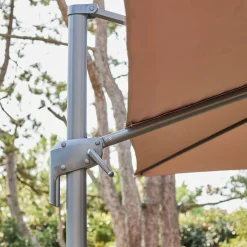 Ombrellone rettangolare decentrato, 3x4m