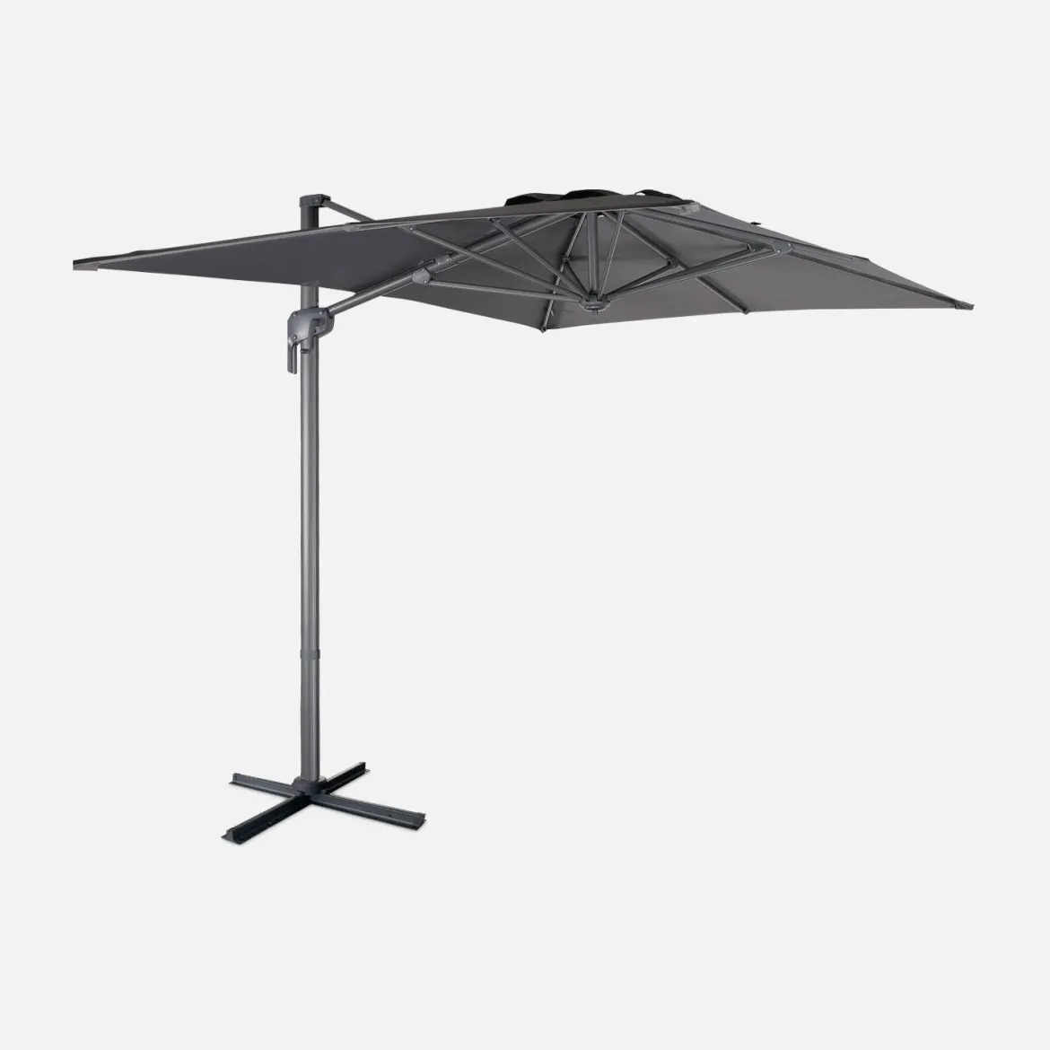 Ombrellone rettangolare eccentrico, 3x2m