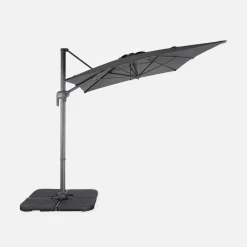 Ombrellone rettangolare eccentrico, 3x2m