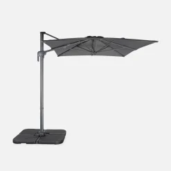 Ombrellone rettangolare eccentrico, 3x2m
