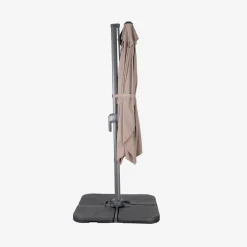 Ombrellone rettangolare eccentrico, 2x3m + base 50x50cm