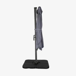 Ombrellone rettangolare eccentrico, 2x3m + base 50x50cm