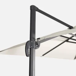 Ombrellone rettangolare, 3x4m + base