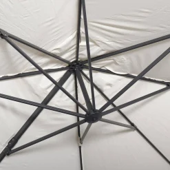 Ombrellone rettangolare, 3x4m + base