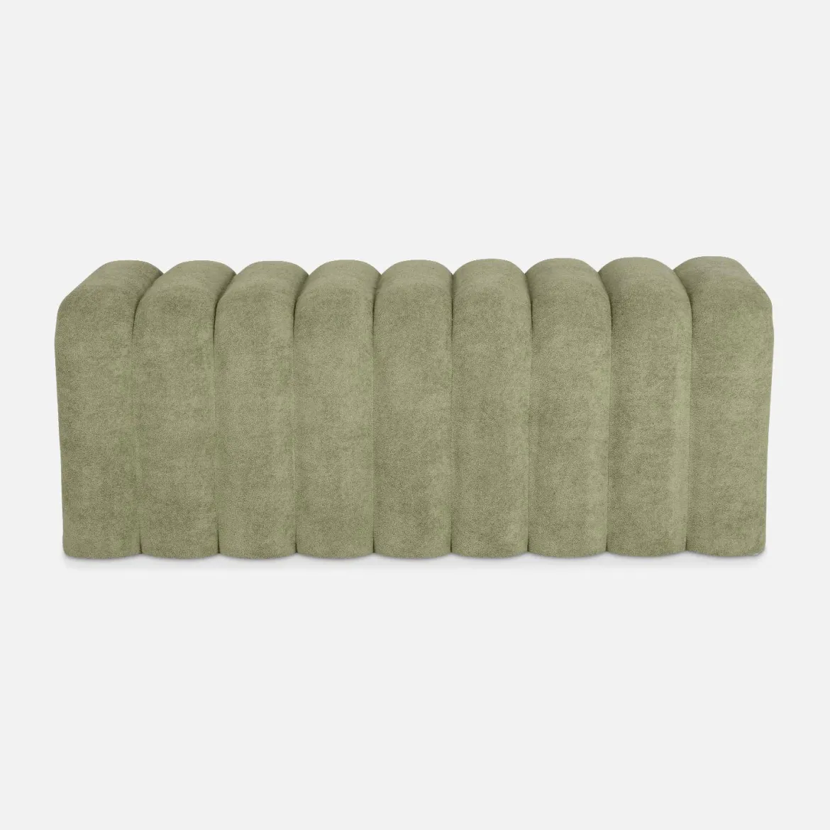Panca, fine letto contemporaneo tessuto