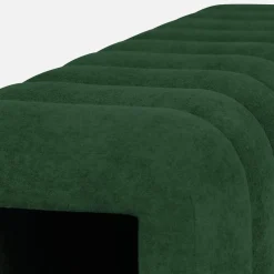 Panca, fine letto contemporaneo tessuto