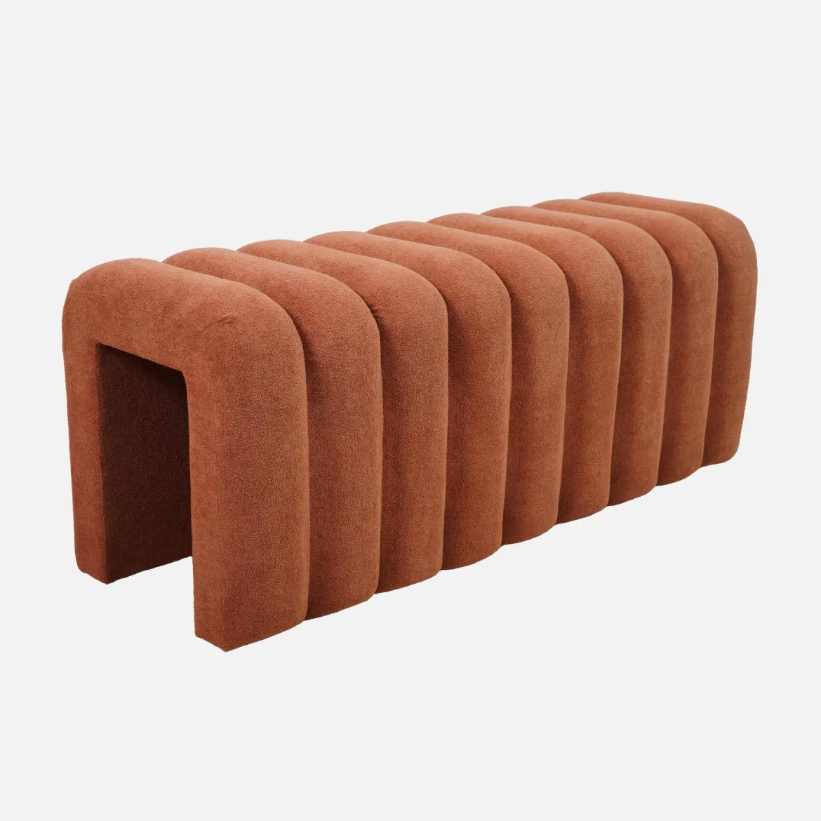 Panca, fine letto contemporaneo tessuto