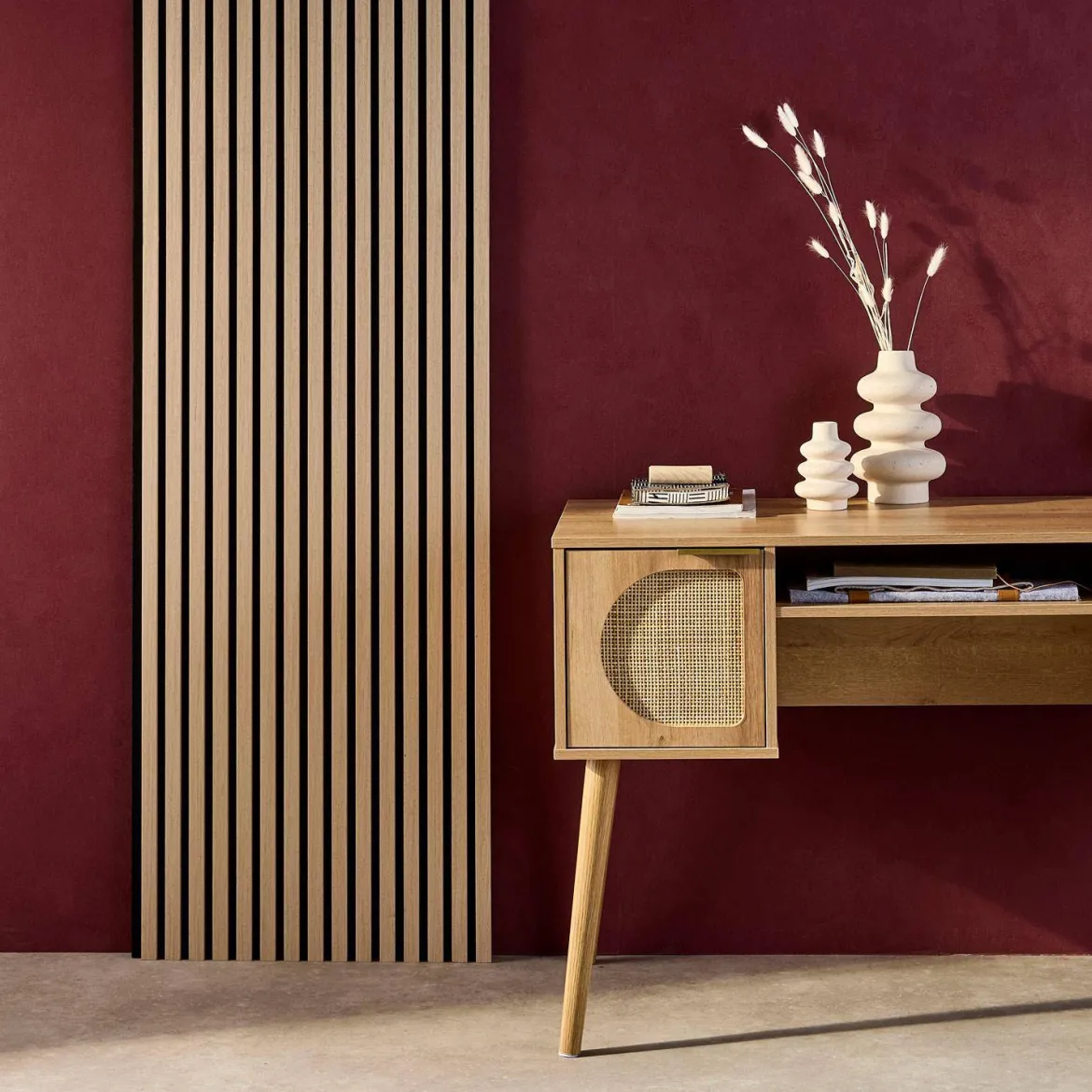 Pannelli decorativi per pareti, legno di rovere