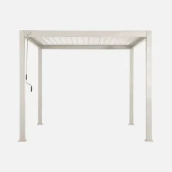 Pergola bioclimatica 3x3m in alluminio con lamelle orientabili