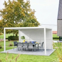 Persiana con lamelle orientabili 1.3m per pergola Triomphe