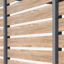 Persiana 1m in alluminio effetto legno per pergola Triomphe