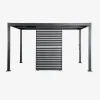 Persiana 1.3m in alluminio per pergola bioclimatica