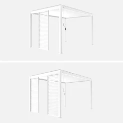 Persiana 1m in alluminio per pergola biocllimatica