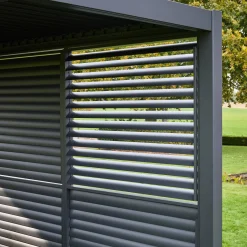Persiana con lamelle orientabili 1.3m per pergola Triomphe
