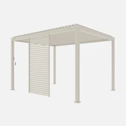 Persiana in alluminio da 1.3m per pergola a lamelle Triomphe