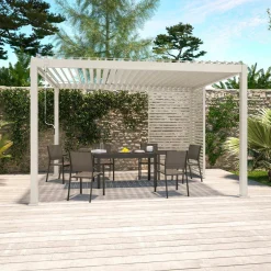 Persiana in alluminio da 1.3m per pergola a lamelle Triomphe