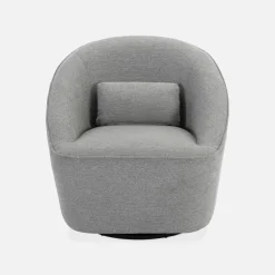 Poltrona girevole 360° con cuscino
