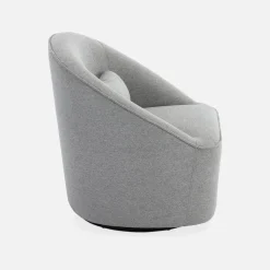 Poltrona girevole 360° con cuscino