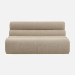 Poltrona bouclé strutturata, 2 posti