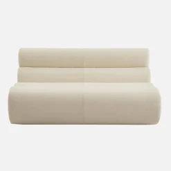 Poltrona bouclé strutturata, 2 posti