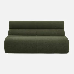 Poltrona bouclé strutturata, 2 posti