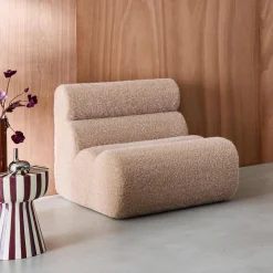 Poltrona effetto alpaca