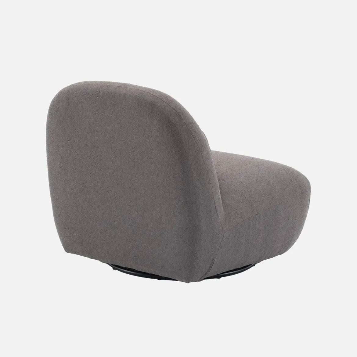 Poltrona girevole 360° bouclé