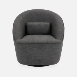 Poltrona girevole 360° con cuscino