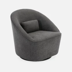 Poltrona girevole 360° con cuscino
