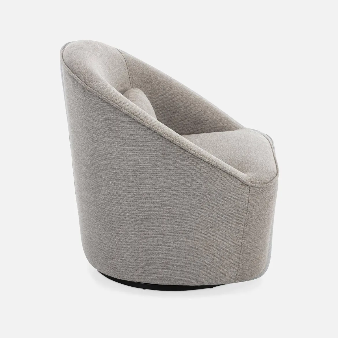 Poltrona girevole 360° con cuscino