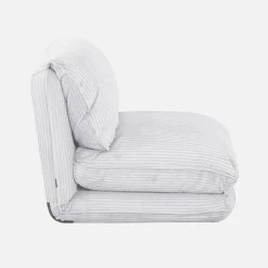 Poltrona letto convertibile velluto a coste grosse coste